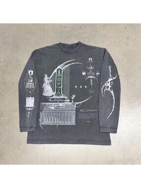 OJAS Ableton Long Sleeve T-Shirt Mens Large Devon Turnbull Audio Art MoMA RARE